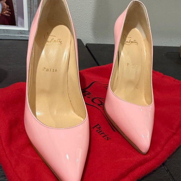 Never worn Soft pink Christian louboutins   size 38 - Picture 1 of 4